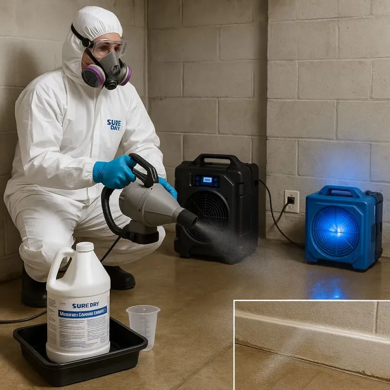 Sanitization and Odor Removal process in Phippsburg, ME